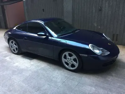 Usata Porsche 996 300 CV (220 kW) 1998 Blu/azzurro Coupé
