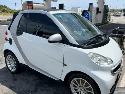 Brugt Smart ForTwo Cabrio 71 HK (52 kW) 2008 Hvid Cabriolet