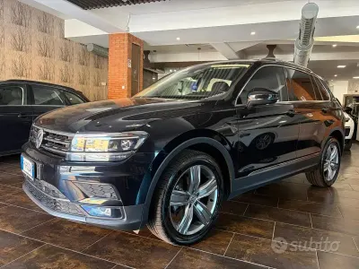 Usata VW Tiguan Style 150 CV (110 kW) 2018 Nero SUV