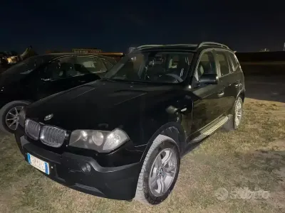 Usata BMW X3 150 CV (110 kW) 2005 Nero SUV