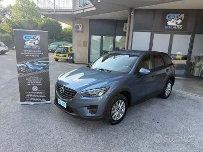 Usata Mazda CX-5 Evolve 150 CV (110 kW) 2017 Blu SUV