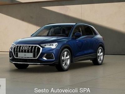 Usata Audi Q3 Advanced Plus 150 CV (110 kW) 2024 Blu SUV