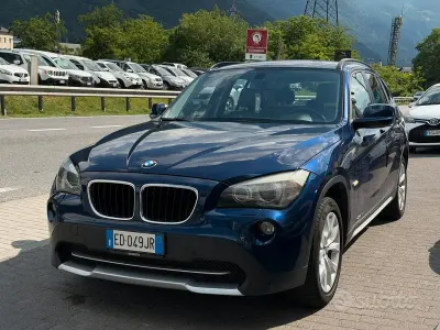 Usata BMW X1 143 CV (105 kW) 2010 Blu/azzurro SUV