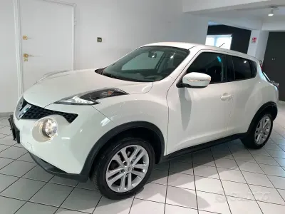 Usata Nissan Juke Acenta 110 CV (80 kW) 2014 Bianco SUV