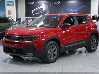Nuevo Jeep Avenger Longitude 110 CV (80 kW) 2025 Rojo SUV
