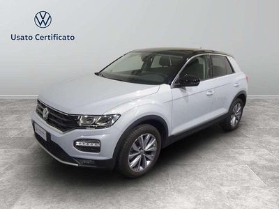 Usata VW T-Roc Style 110 CV (80 kW) 2020 Argento metallizzato SUV