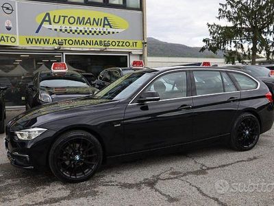 Usata BMW 316 Luxury Line 116 CV (85 kW) 2015 Nero Station wagon