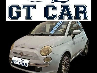 Begagnad Fiat 500 Lounge 69 HK (50 kW) 2010 Blå Halvkombi