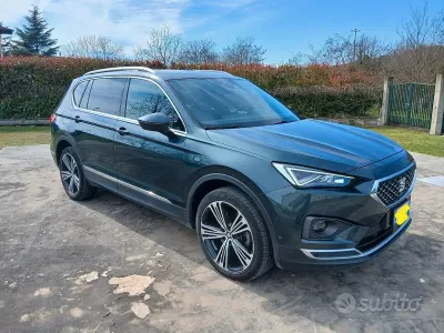 Usata Seat Tarraco XCELLENCE 190 CV (139 kW) 2019 Verde SUV