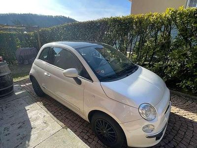 Usata Fiat 500 Lounge 69 CV (50 kW) 2009 Bianco Cabrio