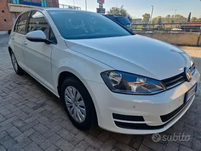 Usata VW Golf VII 90 CV (66 kW) 2016 Bianco Berlina