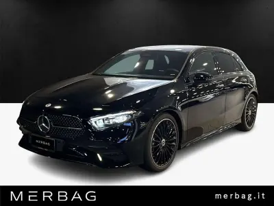 Usata Mercedes A180 Advanced Plus 136 CV (100 kW) 2025 Nero Berlina