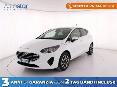 Usata Ford Fiesta Titanium 75 CV (55 kW) 2022 Bianco Berlina