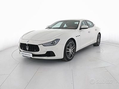 Usata Maserati Ghibli 250 CV (183 kW) 2016 Bianco Berlina