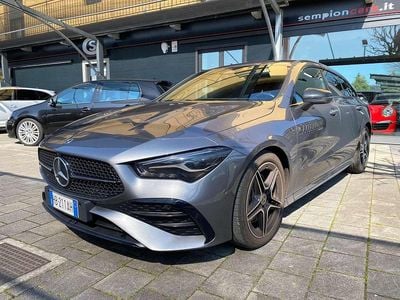 Usata Mercedes CLA200 Shooting Brake AMG line Plus 163 CV (119 kW) 2024 Grigio montagna Station wagon