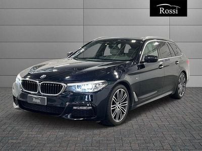 Usata BMW 520 M Sport 190 CV (139 kW) 2018 Blu scuro metallizzato Station wagon