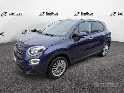 Usata Fiat 500X Connect 130 CV (95 kW) 2021 Blu SUV