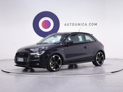 Usata Audi A1 S-Line 185 CV (136 kW) 2012 Nero Utilitaria