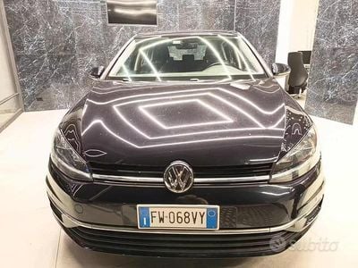 Usata VW Golf VII Trendline 116 CV (85 kW) 2019 Nero Berlina