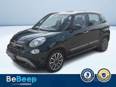 Usata Fiat 500L Cross 95 CV (69 kW) 2018 Verde metallizzato Monovolume