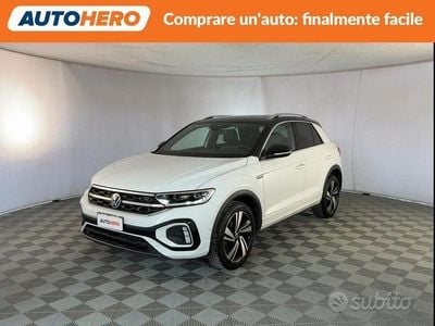 Usata VW T-Roc R-line 150 CV (110 kW) 2022 Bianco SUV