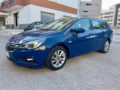 Usata Opel Astra 110 CV (80 kW) 2019 Blu Station wagon