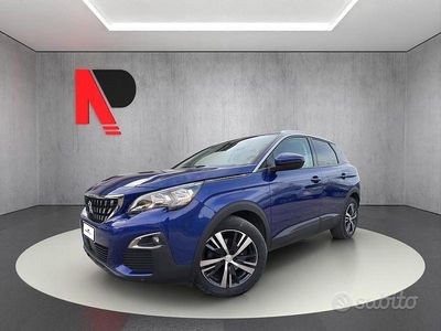 Usata Peugeot 3008 Allure 131 CV (96 kW) 2019 Blu SUV
