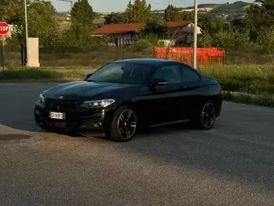 Usata BMW 220 Efficient Dynamics 2014 Nero Coupé