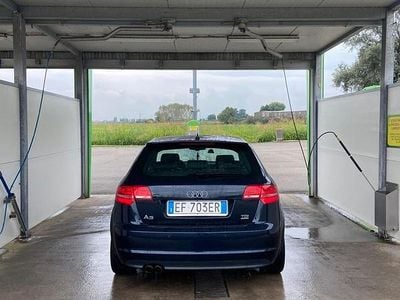Usata Audi A3 140 CV (102 kW) 2012 Blu Utilitaria