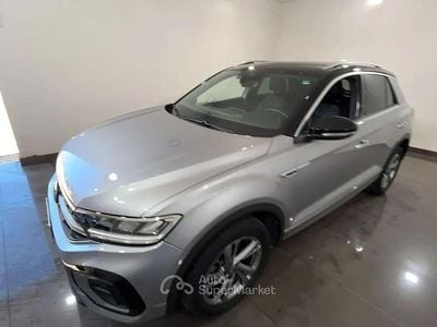 Usata VW T-Roc R-line 150 CV (110 kW) 2022 Argento SUV