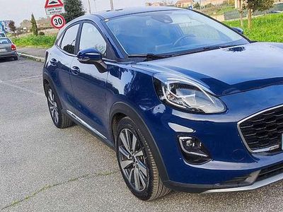 Begagnad Ford Puma ST-Line 125 HK (91 kW) 2022 Blå SUV