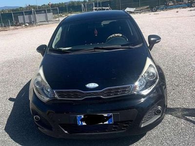 Usata Kia Rio EX 86 CV (63 kW) 2013 Nero Berlina