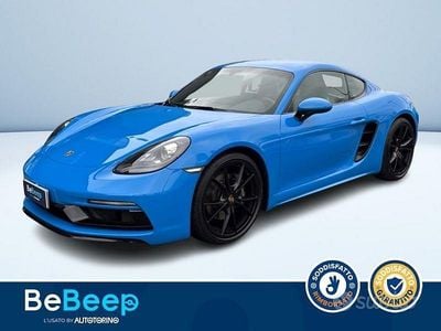 Usata Porsche 718 Cayman 300 CV (220 kW) 2024 Azzurro metallizzato Coupé