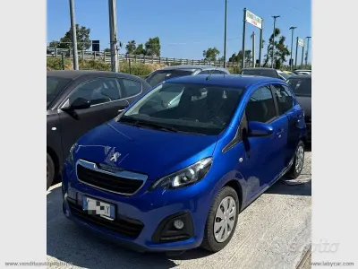 Usata Peugeot 108 Collection 72 CV (52 kW) 2021 Blu Berlina