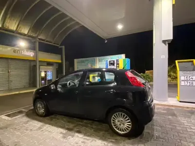 Usata Fiat Grande Punto Active 65 CV (47 kW) 2008 Nero Utilitaria