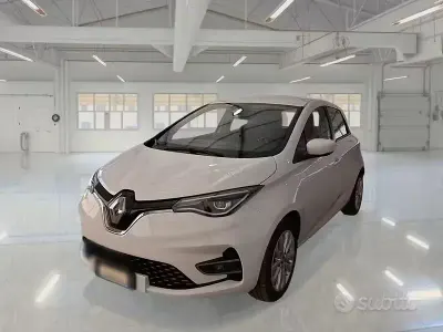 Usata Renault Zoe Zen 50 kW (69 CV) 2020 Bianco Utilitaria