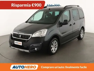 Usata Peugeot Partner Outdoor 99 CV (72 kW) 2017 Grigio Monovolume