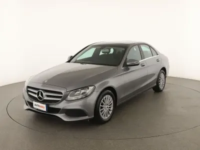 Usata Mercedes C200 Executive 136 CV (100 kW) 2016 Argento Berlina