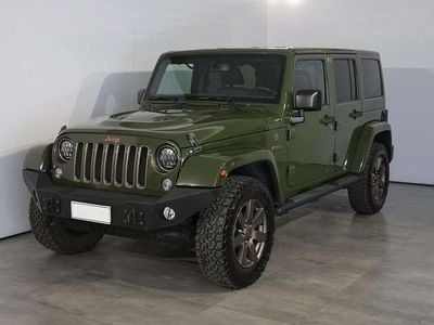 Usata Jeep Wrangler 200 CV (147 kW) 2016 Verde SUV