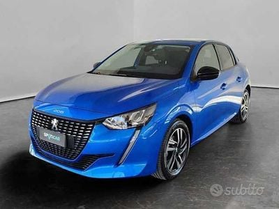 Usata Peugeot 208 Allure 102 CV (75 kW) 2022 Blu Utilitaria