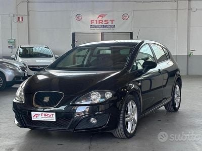 Usata Seat Leon Style 104 CV (76 kW) 2010 Nero Utilitaria