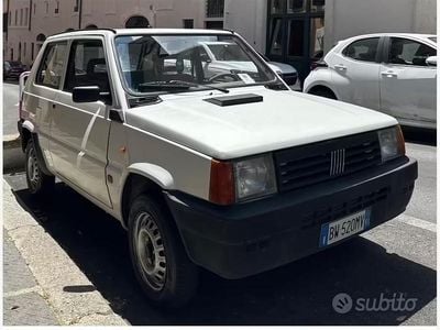 Usata Fiat Panda Young 54 CV (39 kW) 2001 Bianco Utilitaria