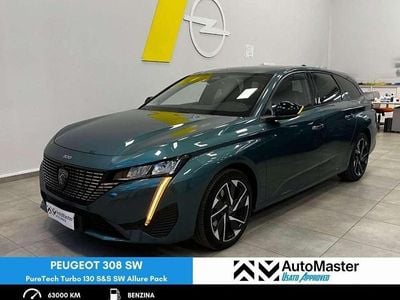 Usata Peugeot 308 Allure 131 CV (96 kW) 2022 Blu/azzurro Utilitaria