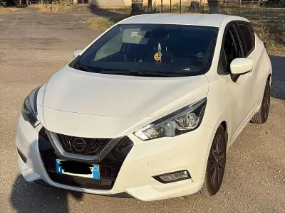 Usata Nissan Micra N-Connecta 90 CV (66 kW) 2017 Bianco Utilitaria