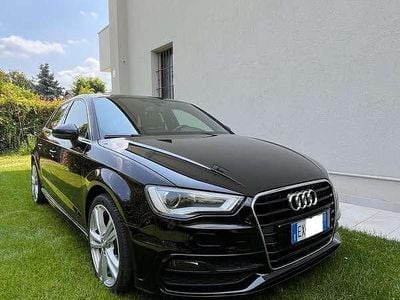 Usata Audi A3 S-Line 110 CV (80 kW) 2015 Nero Station wagon