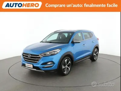 Käytetty Hyundai Tucson Edition 116 HP (85 kW) 2017 Sininen Katumaasturi