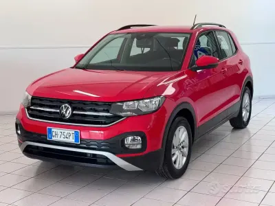 Usata VW T-Cross Style 95 CV (69 kW) 2021 Rosso SUV