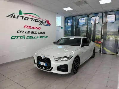 Usata BMW 420 Coupé M Sport 190 CV (139 kW) 2023 Mineralweiss (bianco perla) Coupé