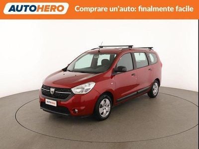 Usata Dacia Lodgy Comfort 95 CV (69 kW) 2021 Rosso Monovolume