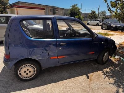 Usata Fiat Seicento 2001 Blu Utilitaria